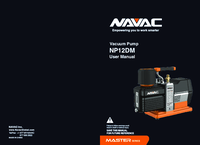 Thumbnail of document Manual - NP12DM Vacuum Pump, 12 CFM, 5 Microns, DC, Industrial Grade, Master Series